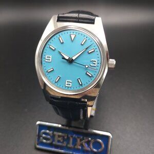 Mechanical Watch Flamingo Blue Dial